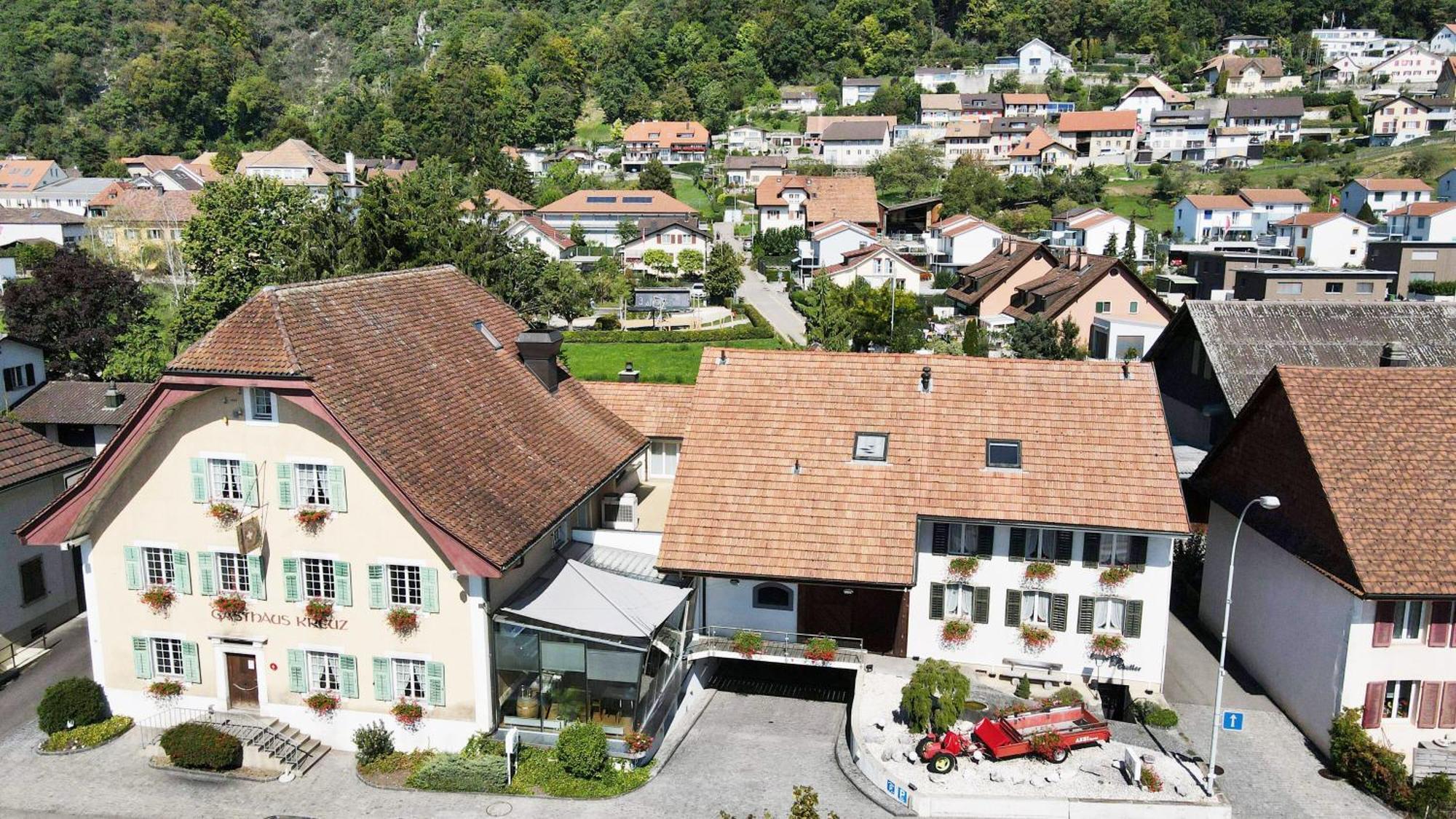 Gasthof Kreuz エーガーキンゲン エクステリア 写真